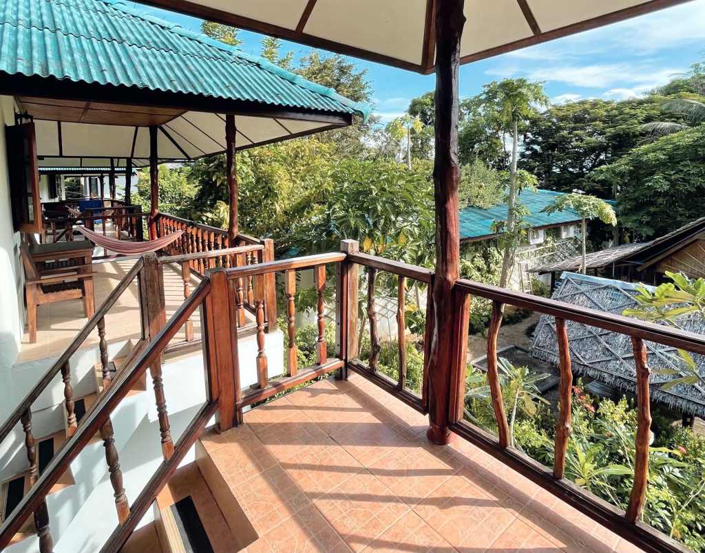 Elevated balcony